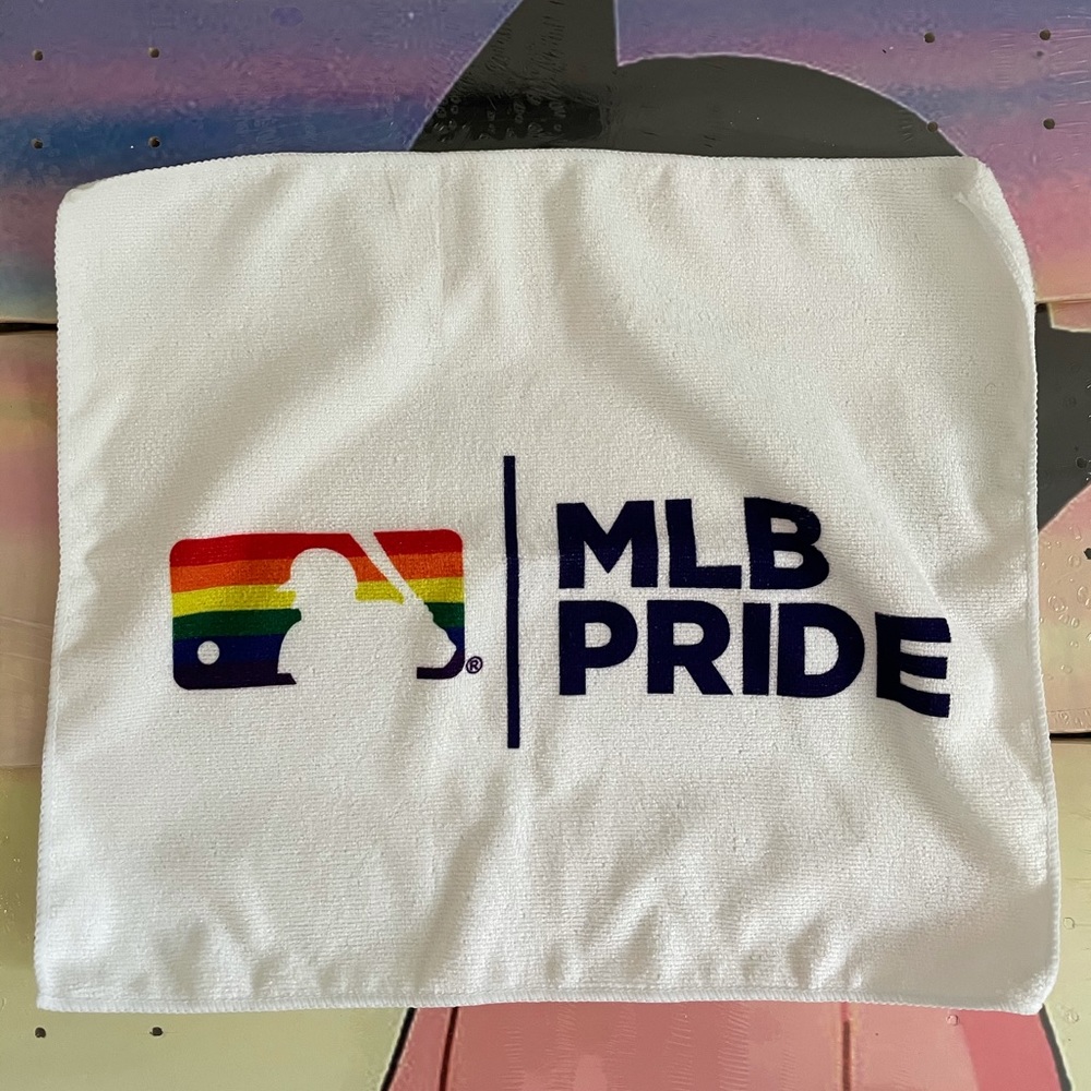 MLB PRIDE towel brand new and rare - 2018 parade
